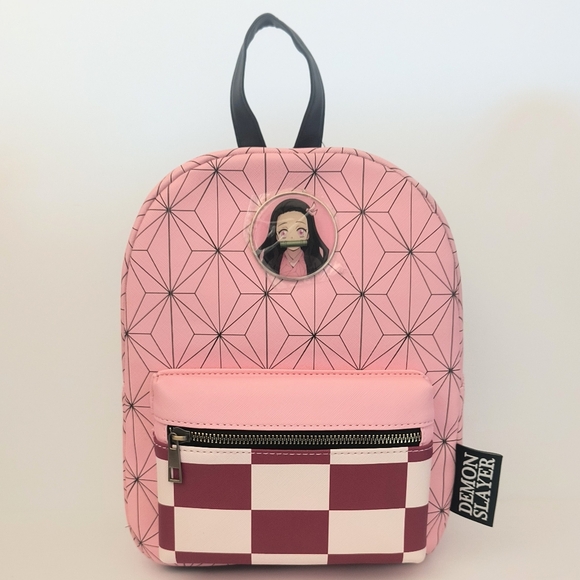 demon slayer: kimetsu no yaiba nezuko kimono mini backpack Bioworld Slayer Adult This backpack is made of a high Loungefly Demon Slayer: Kimetsu No